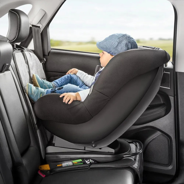 Защита сиденья автомобиля 2в1 REER TravelKid MaxiProtect под детское автокресло, 46х120 см