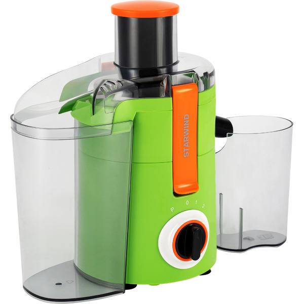 Соковыжималка центробежная Starwind SJ2236 зеленый/белый