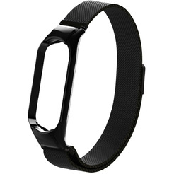 Ремешок Bingo Magnetic для Xiaomi Mi Band 3/4 Черный