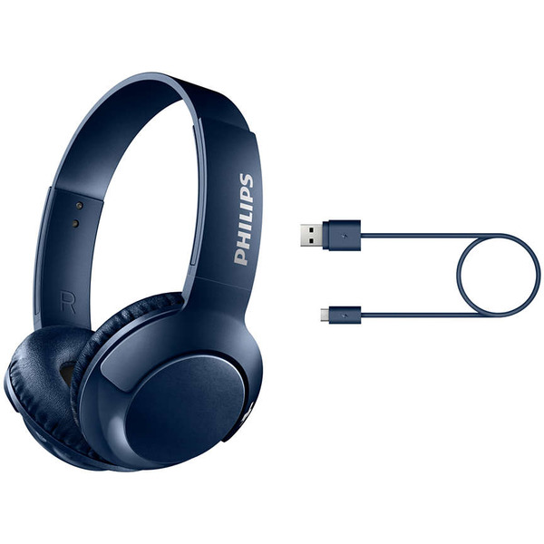 Наушники Philips Bass+ SHB3075BL/00