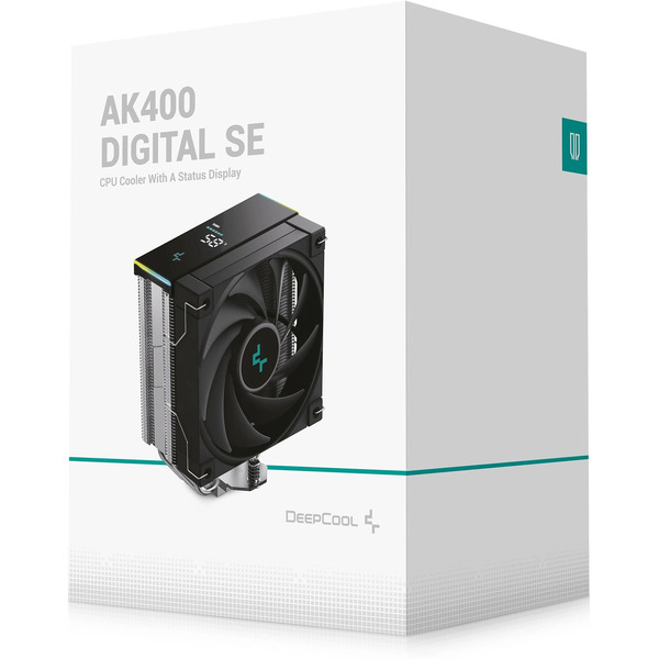 Кулер для процессора DeepCool AK400 Digital SE R-AK400-BKADMN-GJD + термопаста Z3 1.5г (DP-TIM-Z3-2)