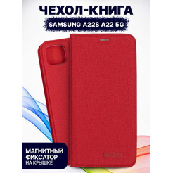 Чехол-книга Bingo Book для SAMSUNG Galaxy A22s/A22 5G Красный