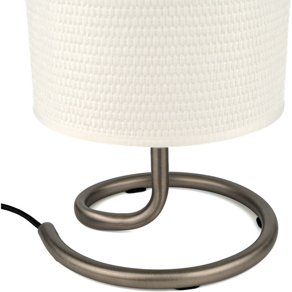 Светильник настольный ArtStyle HT-905NIC (никель/белый)