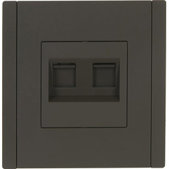 Розетка компьютерная IEK Forte&Piano FP-K20-1-K03