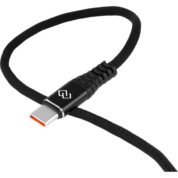 Кабель Digma DG-USBA-С-1M-27W USB Type-A - USB Type-C (1 м, черный)