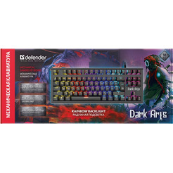 Клавиатура Defender Dark Arts GK-375