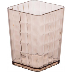 Стакан для зубной щетки и пасты Альтернатива Кристалл М6764 (тонированный)