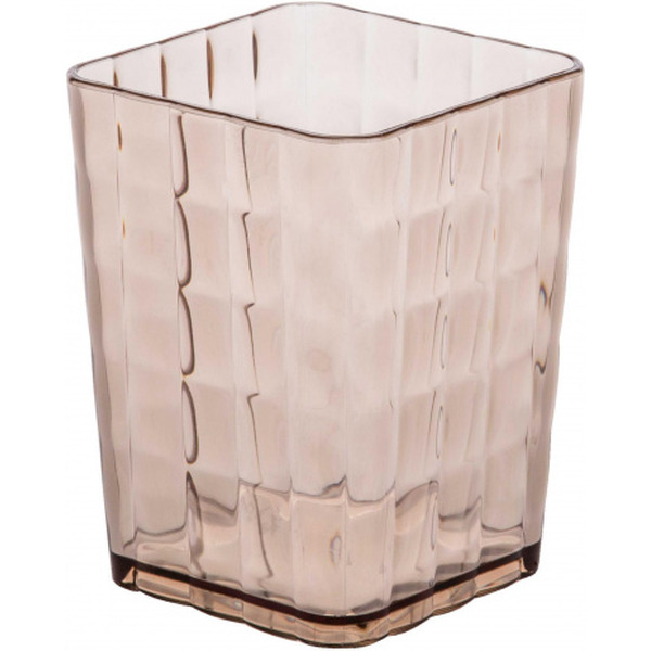 Стакан для зубной щетки и пасты Альтернатива Кристалл М6764 (тонированный)