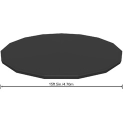 Тент-чехол Bestway 58038 для бассейнов диаметром 457 см
