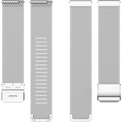 Ремешок Bingo Stainless Grid для часов 20мм (серебристый)