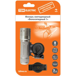 Фонарь TDM Велосипедный 1 SQ0350-0027