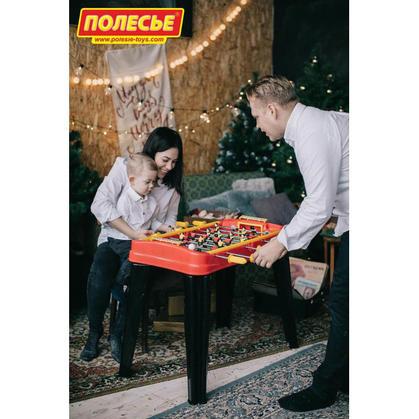 Настольный футбол Полесье Champions №1 (красный)
