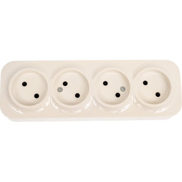Розетка Leiden Electric Bailly 806030 (бежевый)