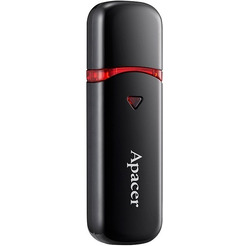 Флеш-накопитель Apacer AH333 64GB (AP64GAH333B-1) черный