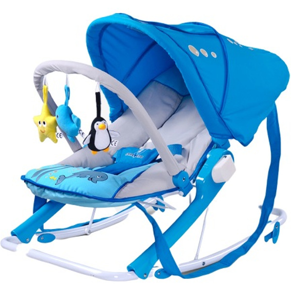 Шезлонг Caretero Aqua (синий)