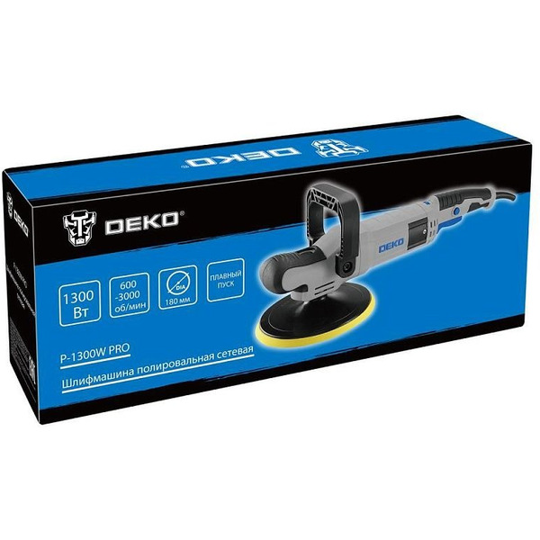 Полировальная машина Deko P-1300W PRO 084-1099