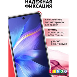 Чехол-книга Bingo Book для INFINIX Hot 30 Play Красный