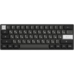 Клавиатура Akko 3061S Black & Sliver (Akko Cream Yellow V3 Pro)