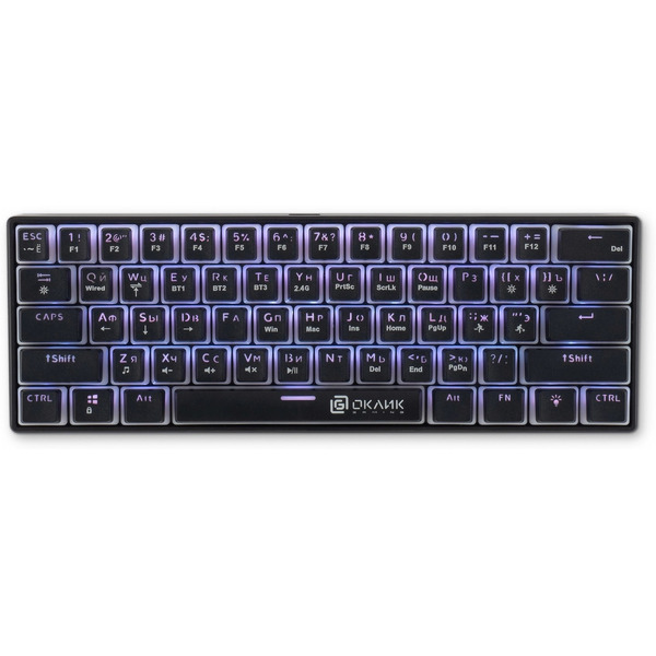 Клавиатура Oklick K763W (черный)