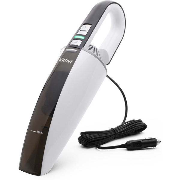 Автомобильный пылесос Kitfort KT-537-1 (бело-черный)