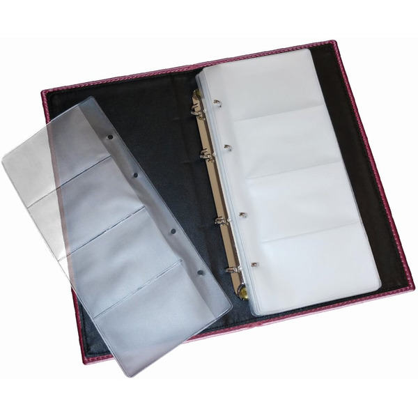 Визитница на кольцах на 240 визиток BRAUBERG 231665