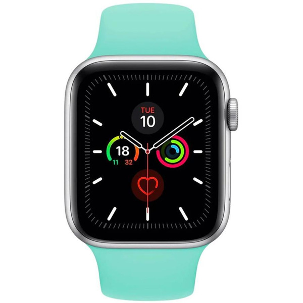 Ремешок Bingo Silicone для APPLE Watch 42/44/45mm (S) Мята