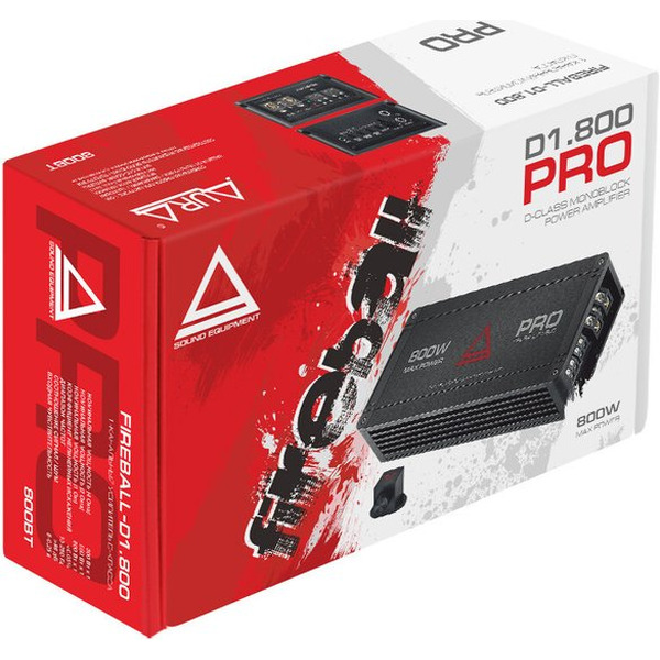 Автомобильный усилитель Aura Fireball-D1.800 PRO