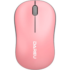 Мышь Dareu LM106G (розовый/серый)