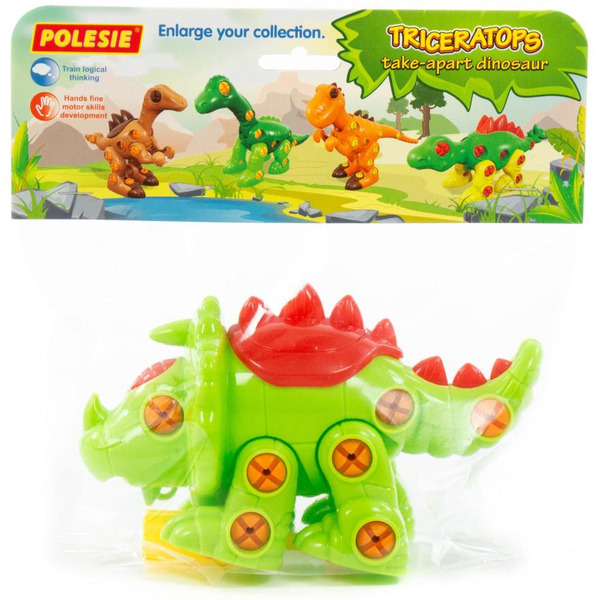 Конструктор Полесье 76717 Трицератопс