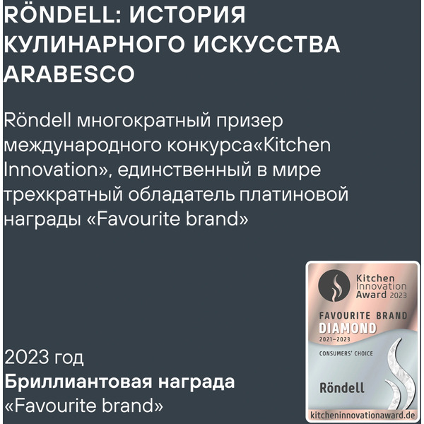 Сотейник Rondell Pacific Grey RDA‑1907