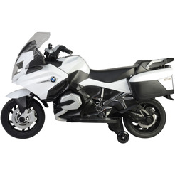 Электромотоцикл CHI LOK BO TOYS COMPANY BMW R 1200 RT (белый/черный)
