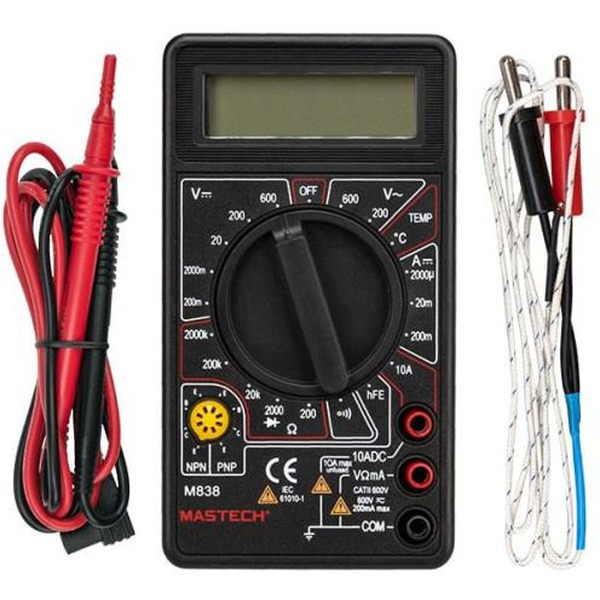Портативный мультиметр MASTECH M838 13-2004