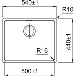 Кухонная мойка Franke FEX 210-50 127.0688.782