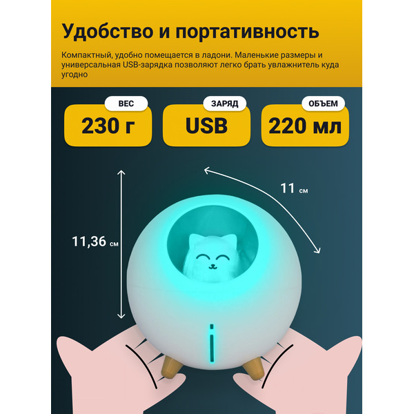 Ультразвуковой увлажнитель воздуха Sundays Home TBD0426282801A