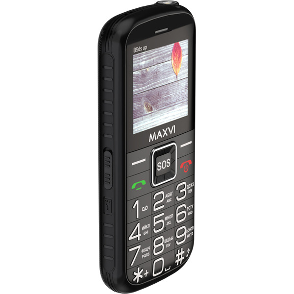 Мобильный телефон Maxvi B5ds up (черный)