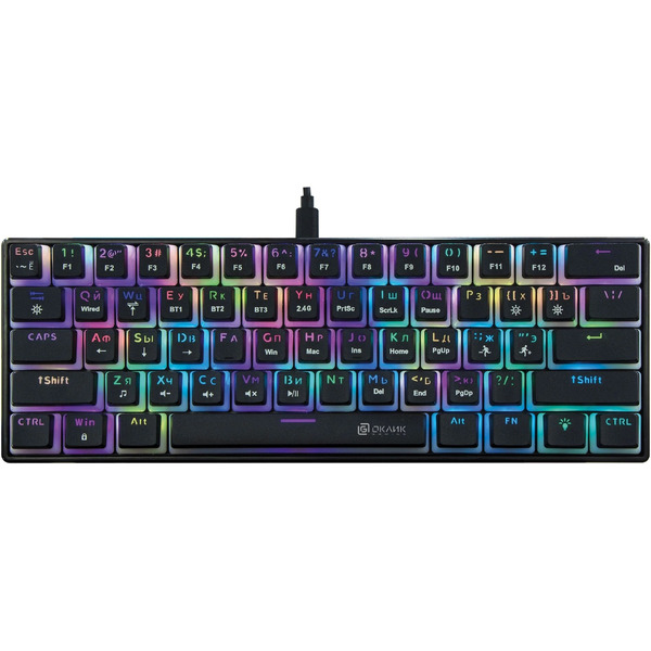 Клавиатура Oklick K763W (черный)