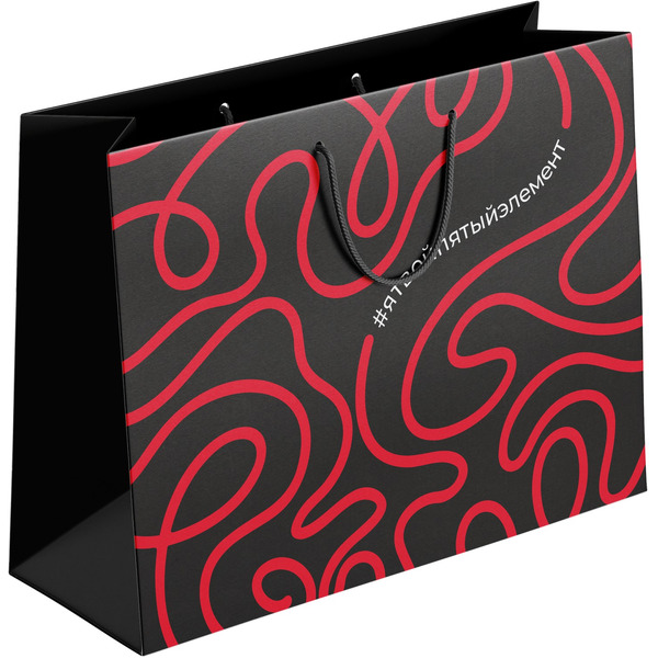 Пакет с ламинацией 5 ЭЛЕМЕНТ Дай 5 Добру (большой)