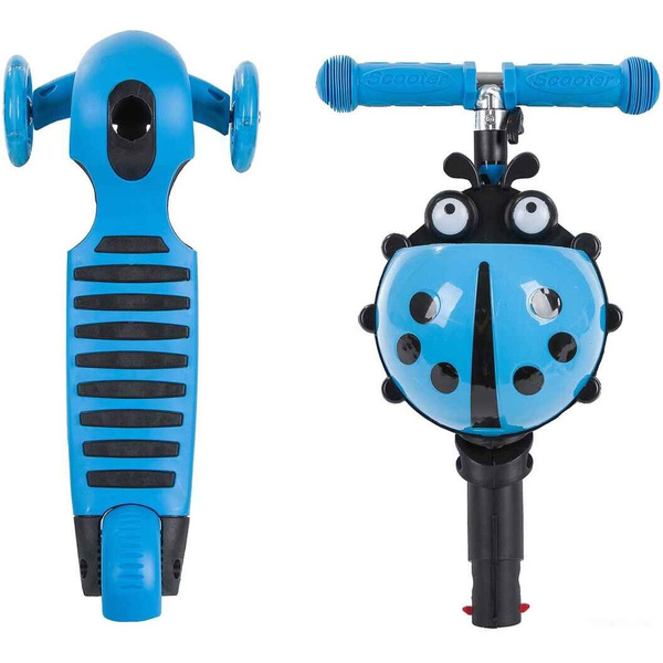 Самокат для детей Novatrack 120SB.DISCOKIDS.BL9 (голубой)