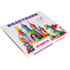 Пластилин Dream Makers PV24 (24цв)