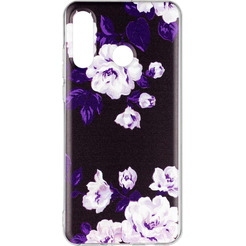 Задняя накладка CASE Print Huawei P30 Lite Черно-белый цветок
