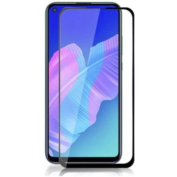 Защитное стекло CASE 3D для Huawei P40 lite E / Y7P / Honor 9C (черный глянец)