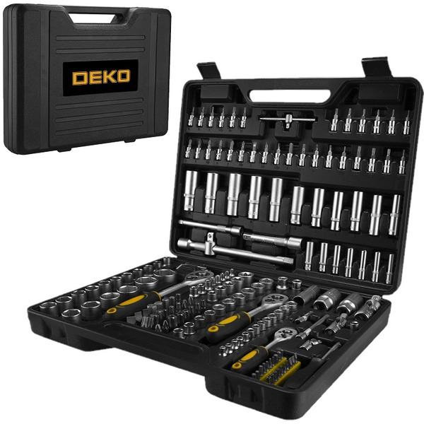 Набор инструментов для авто DEKO DKMT172 (065-0217), 172 предмета