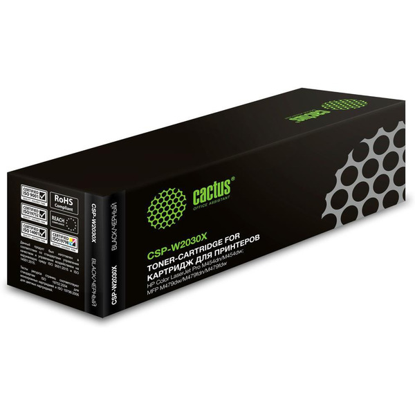 Картридж лазерный Cactus CSP-W2030X 415X черный (7500стр.) для HP LJ M454/MFP M479