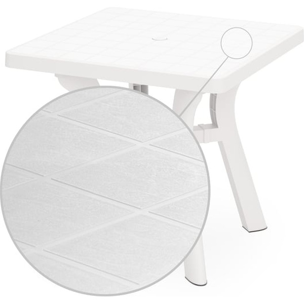 Садовый стол Альтернатива Атлант М8821(белый)