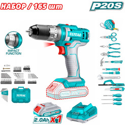 Ударная дрель-шуруповерт Total THKTHP11652