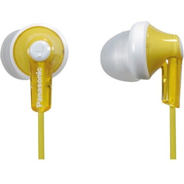 Наушники-вкладыши PANASONIC RP-HJE118GUY желтые