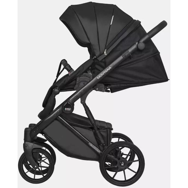 Детская универсальная коляска Riko Montana Ecco 3 в 1 (12/черный)