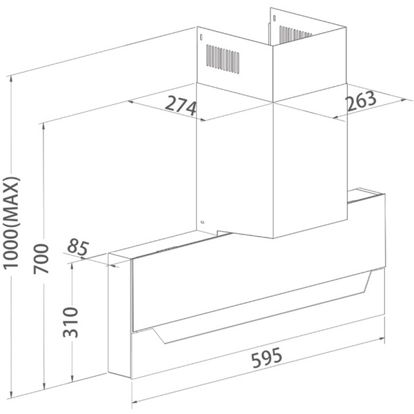 Вытяжка Haier HVX-W682CB