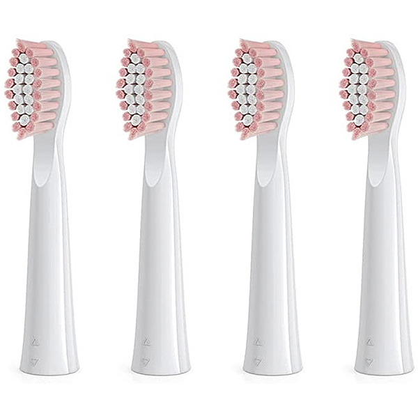 Насадки к зубным щёткам Fairywill EW11 (4шт, розовый)