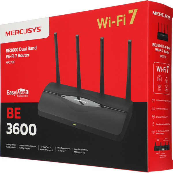 Wi-Fi роутер MERCUSYS MR27BE